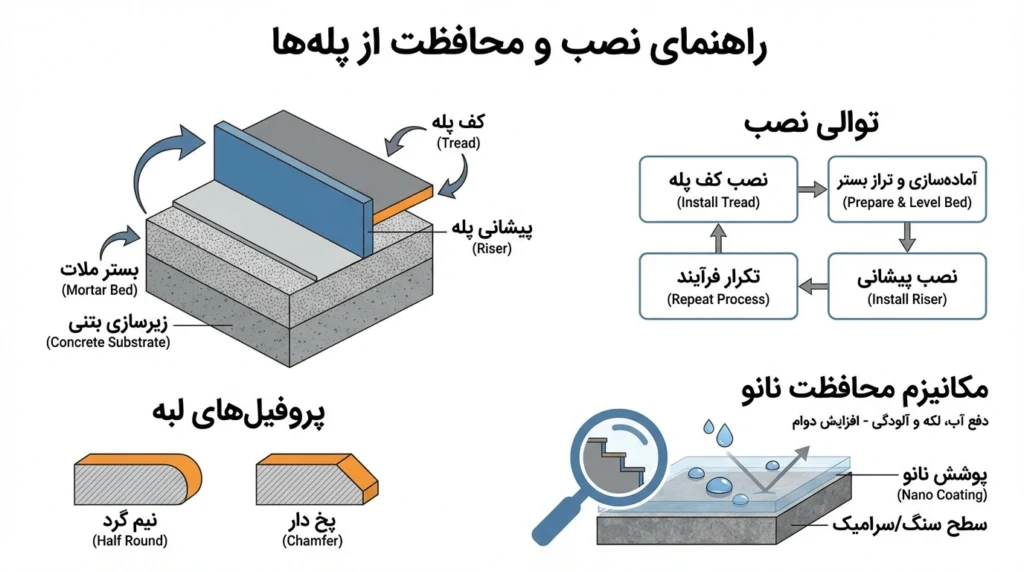 مهندسی نصب: از زیرسازی تا پرداخت نهایی
